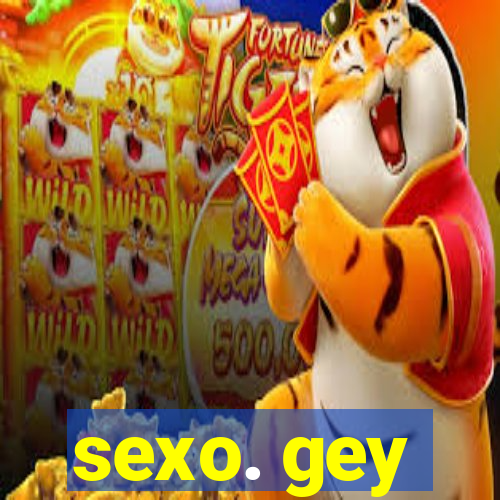 sexo. gey