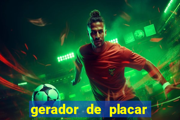 gerador de placar de futebol