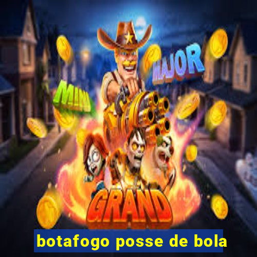 botafogo posse de bola