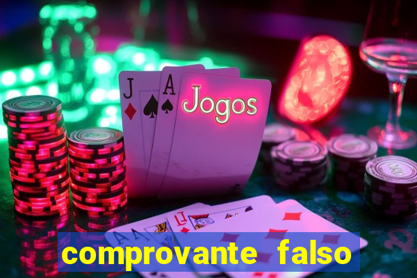 comprovante falso de 50 reais