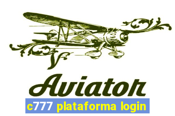 c777 plataforma login