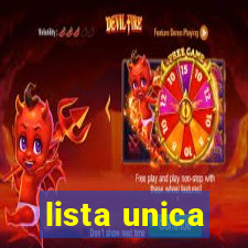 lista unica