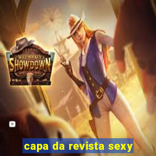 capa da revista sexy