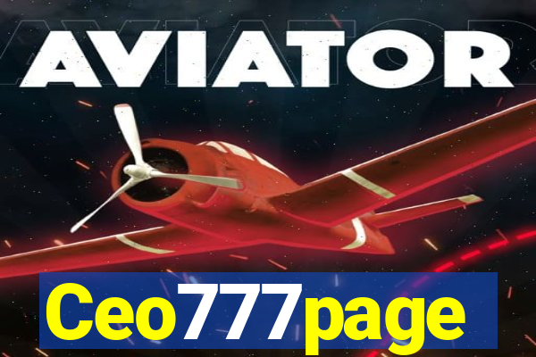 Ceo777page