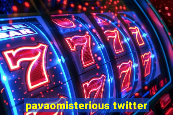 pavaomisterious twitter