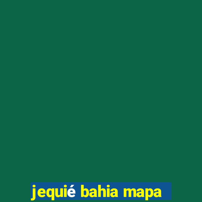 jequié bahia mapa