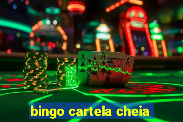 bingo cartela cheia