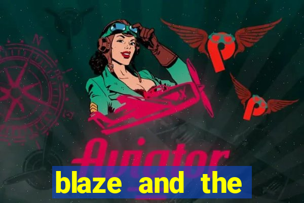 blaze and the monster machines logo font