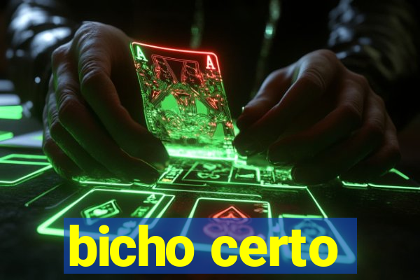 bicho certo